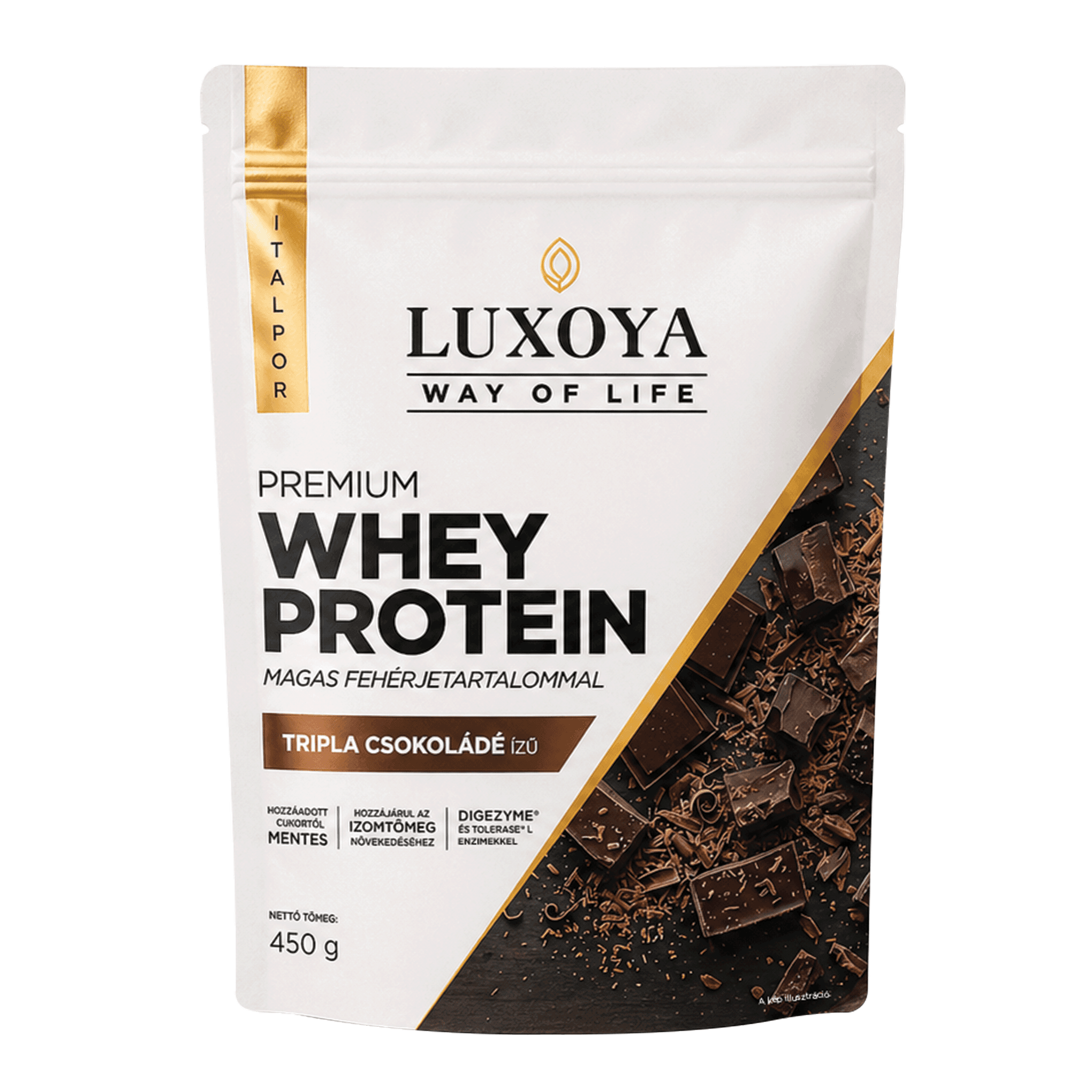 Premium Whey Protein – Tripla Csokoládé - 450g