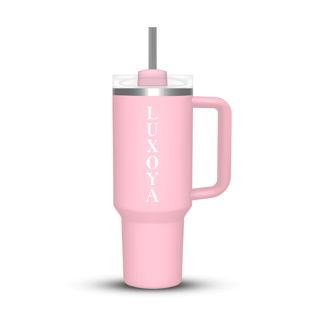 Ikonikus - Hőtartó Tumbler - Pasztell rózsaszín