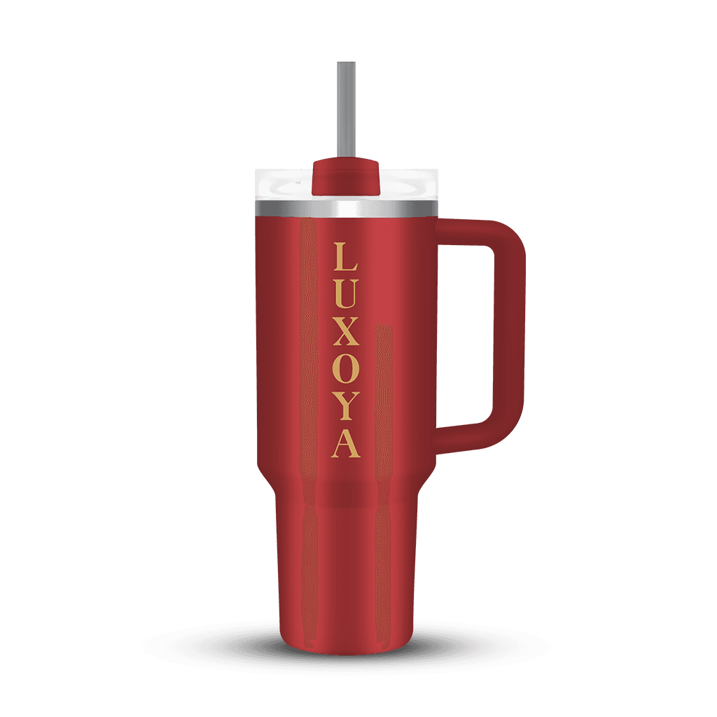 Ikonikus - Fém Hőtartó Kulacs - Bordó