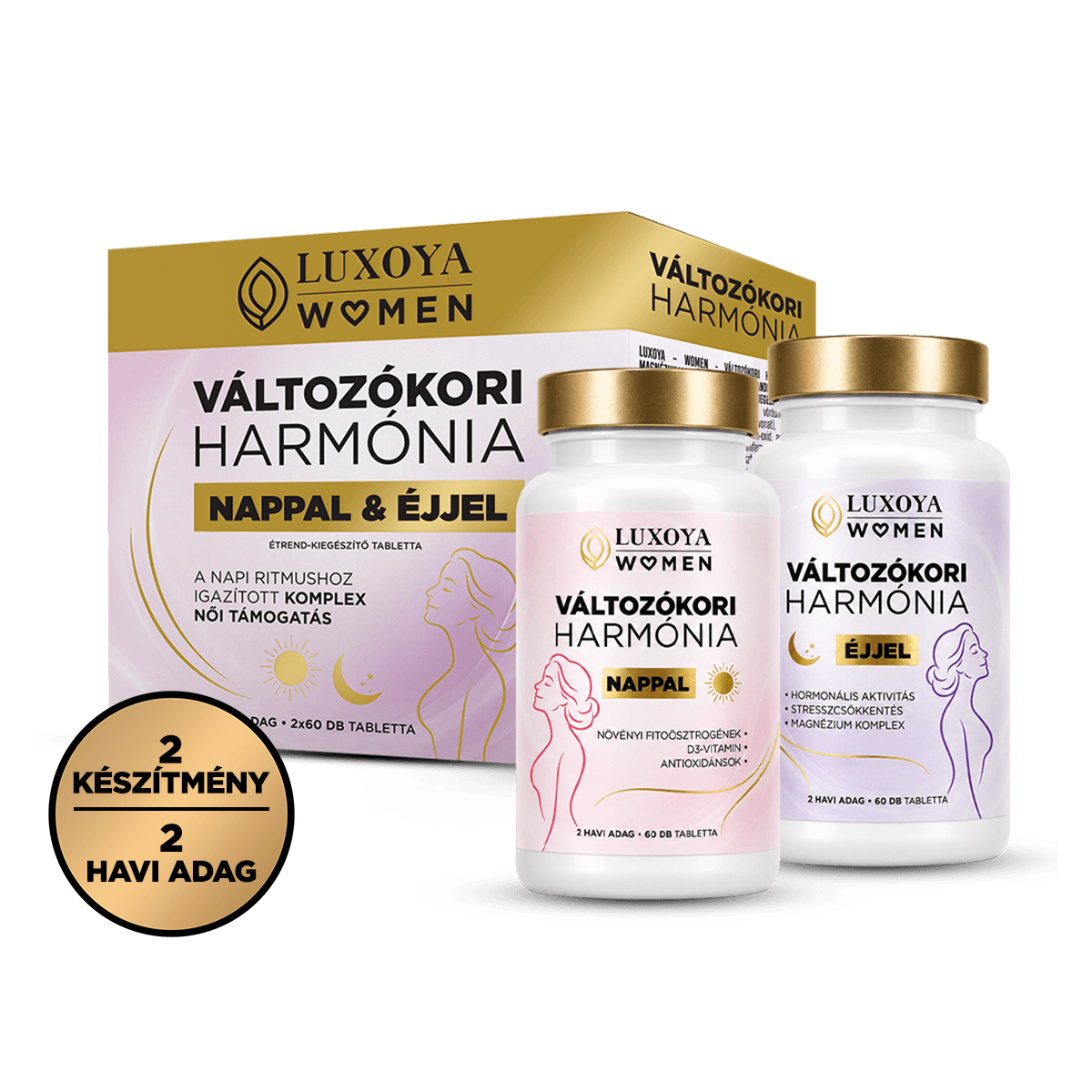 Változókori készítmény Nappal és Éjjel - 2x60db
