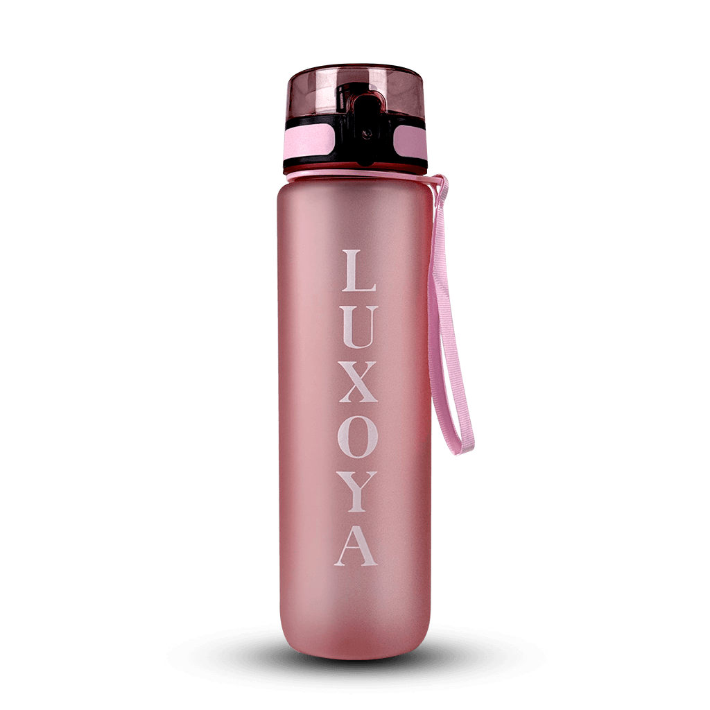 Motivációs fitnesz kulacs- rózsaszín