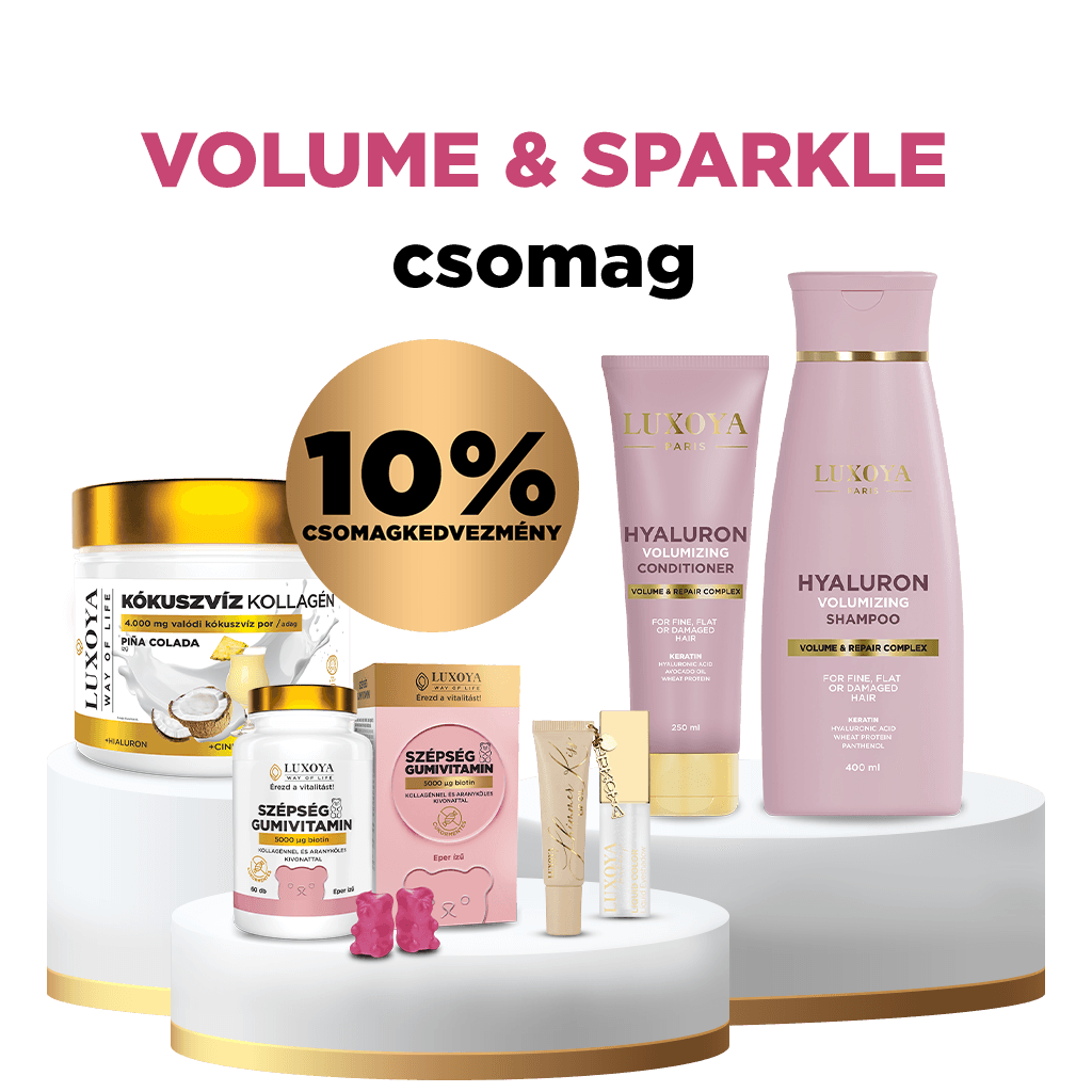 Luxoya Volume & Sparkle csomag - 10% csomagkedvezmény